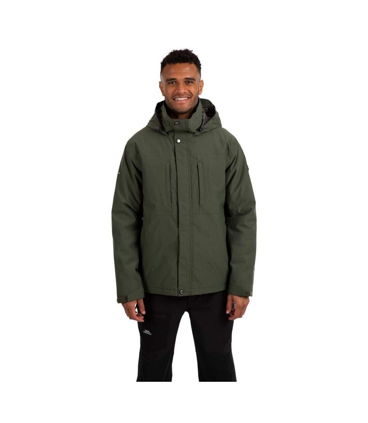 Trespass Mens Discott Waterproof Jacket (Navy)
