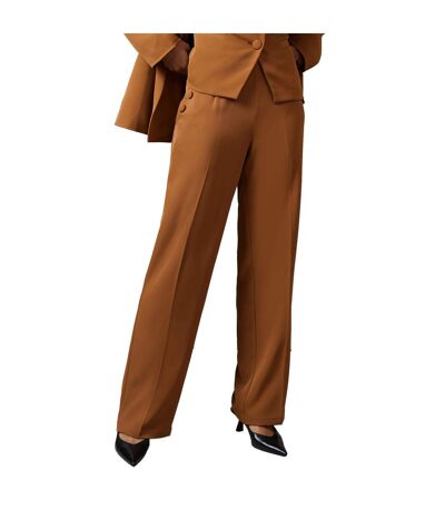 Pantalon femme brun-beige Principles