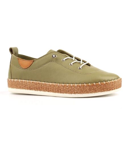 Tennis Evie Femme Vert Kaki Lunar