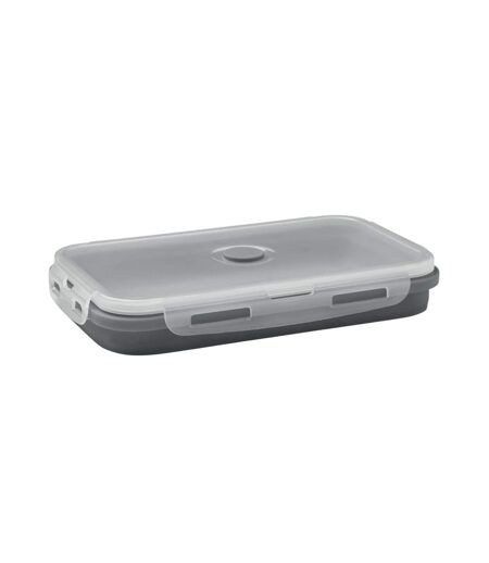 Kolapso silicone collapsible lunch box one size stone grey MidOcean
