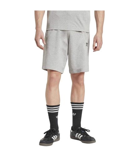 Short Motif/style Trèfle Essentials Homme Gris Chiné Adidas