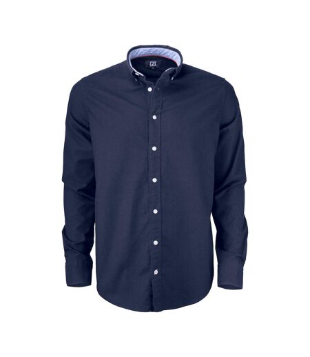 Mens Belfair Oxford Shirt Dark Navy Cutter & Buck