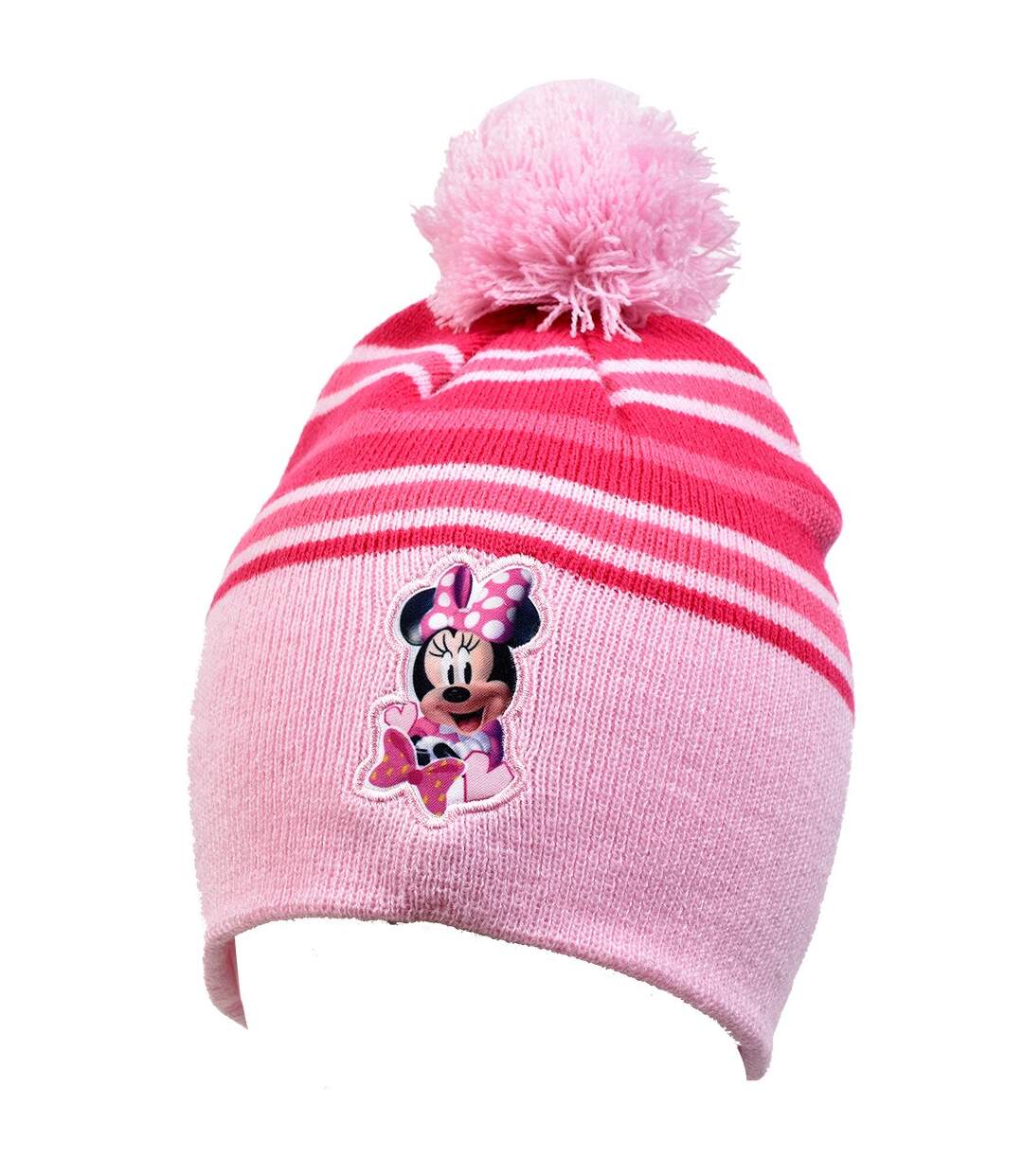 Bonnet fantaisie LICENCE Ultra doux pour Fille 2022-0807 MINNIE Rose-1