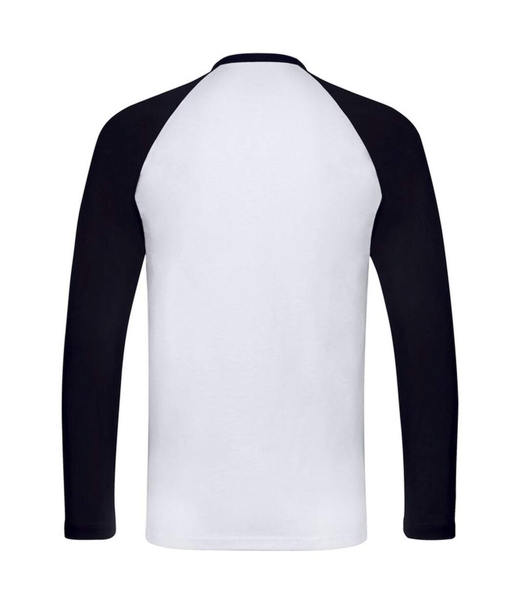 T-shirt Valueweight Homme Blanc Bleu Marine Sombre Fruit Of The Loom-2