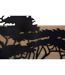 Déco Murale Encadrée Lahos 204cm Naturel & Noir-3