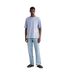 T-shirt Manches Courtes Motif/style Logo Brodé Homme Bleu Gant-1