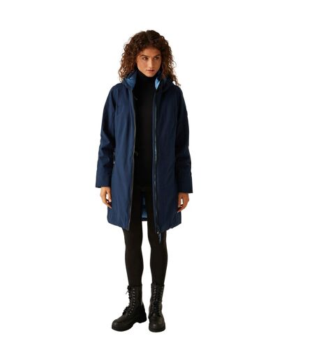 Womens/ladies yewbank iv waterproof jacket navy/coronet blue Regatta