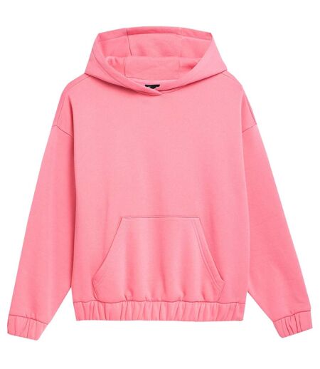 Sweat À Capuche F255 Femme Rose 4F