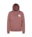 Mens Mountain Badge Hoodie Light Brown Mountain Warehouse-1