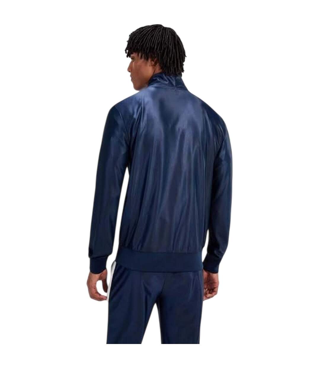 Mens Fleece Track Top Navy Ellesse-3