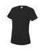 T-shirt Sport Femmes Noir AWDis-1