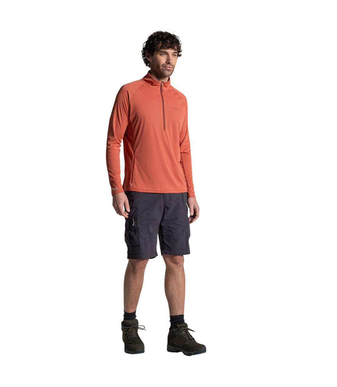 Pull Homme Marron Foncé Craghoppers-1