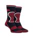 2 Pr Chaussettes Randonnée Homme Renforcées Laine-1