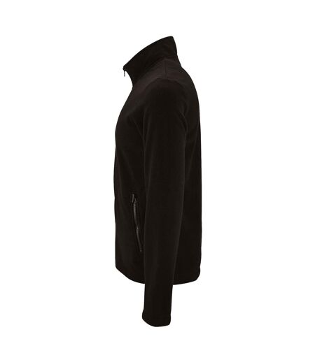 SOLS Mens Norman Fleece Jacket (Black)