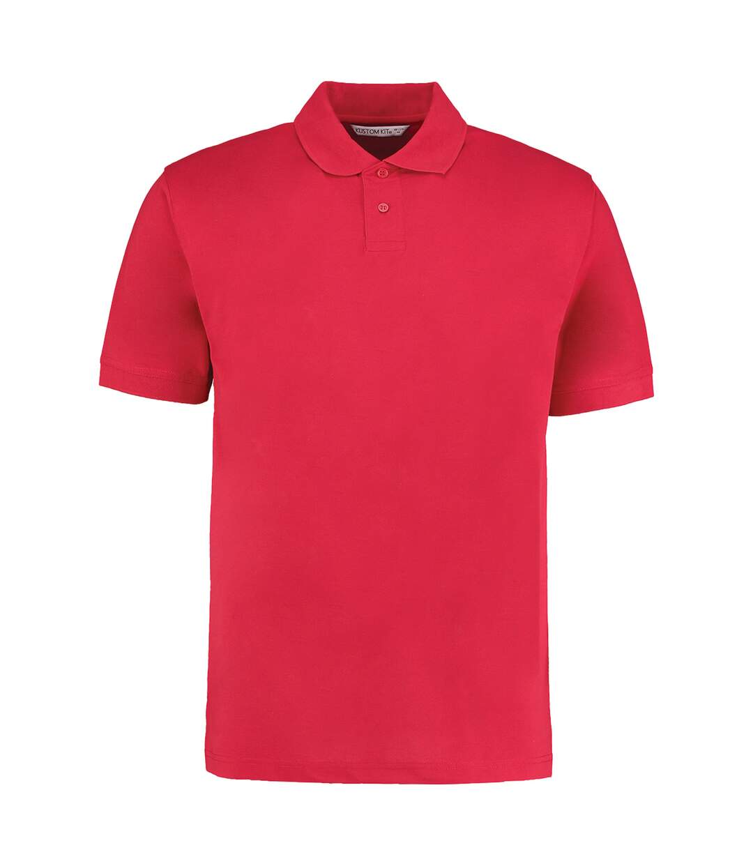 T-shirt polo hommes rouge Kustom Kit