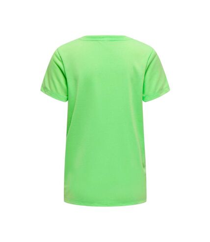 T-Shirt Vert Femme Only Viva