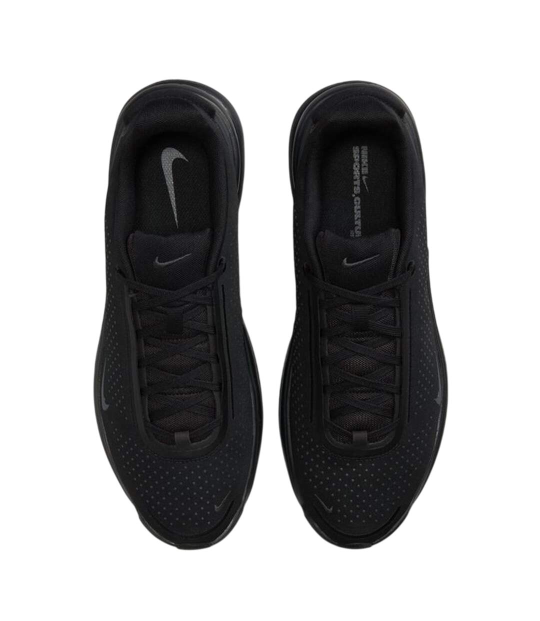 Mens Air Zoom Upturn Trainers Black Grey Nike-3