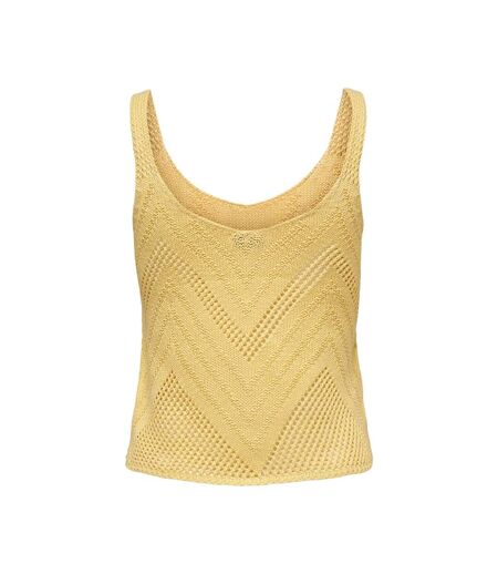Débardeur maille Jaune Femme JDY Sun