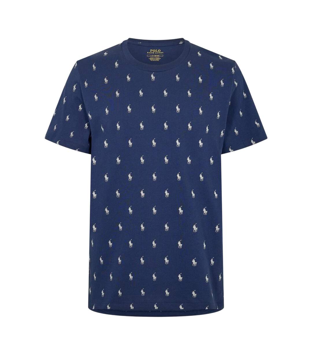 T-shirt Homme Bleu Marine Ralph Lauren-1
