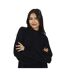 Womens/ladies Mossy Yarn Turtle Neck Jumper Black Brave Soul-3