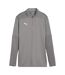 Mens Training Quarter Zip Track Top Grey Puma-1