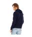 Bella + Canvas Unisex Pullover Polycotton Fleece Hooded Sweatshirt / Hoodie (Navy Blue) - UTBC1336