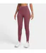 Womens/ladies Tempo High Waist 7/8 Leggings Pink Smoke Nike-1