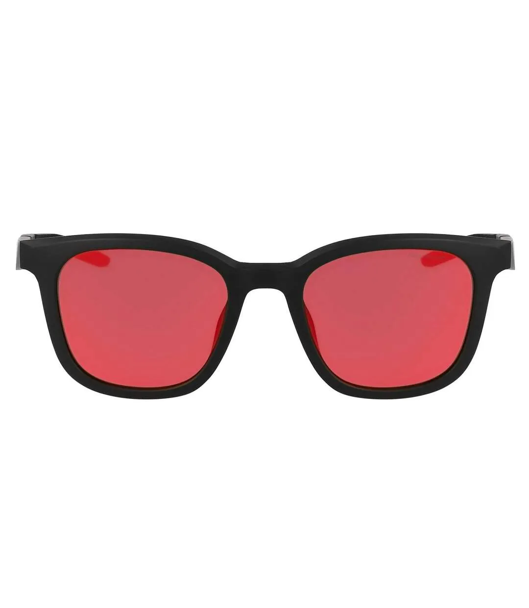 Square Everyday Sunglasses One Size Black Red Nike-1
