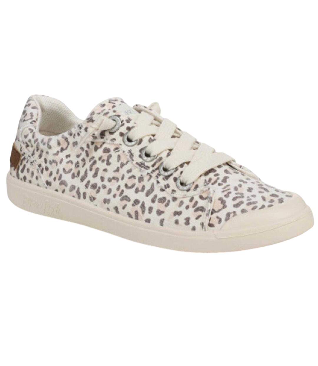 Baskets Motif/style Imprimé Léopard Vienna Femme Crème Blowfish Malibu-4