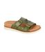 Sandales mules tiberia femme vert Cipriata-1