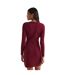 Robe Droite Sammie Femme Bordeaux Never Fully Dressed-4