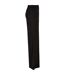 Womens/ladies Modal Wide Leg Yoga Pants Black Urban Classics-4