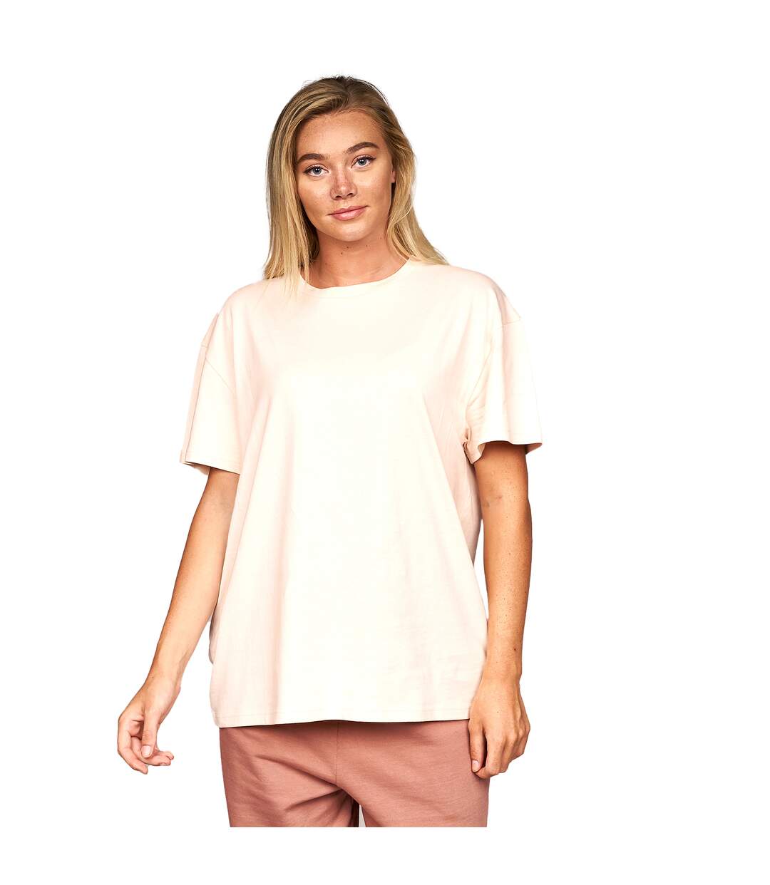 T-shirt adalee femme rose clair Juice-1