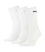 Pack of 3  Unisex adult crew sports socks  white Puma-2