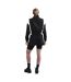 Womens/ladies Colour Block Raglan Windbreaker Black White Nike-2