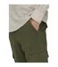 Mens Dean Regular Cargo Trousers Olive Night Only-4