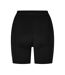 Womens/ladies Nylon Logo Shorts Black Everlast-2