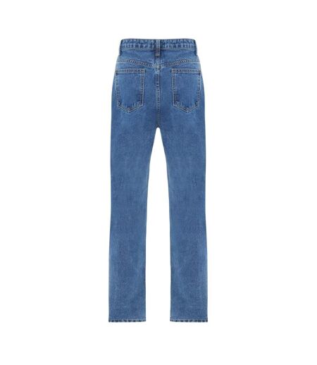 Womens/ladies Denim Jeans Mid Blue I Saw It First