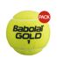 Balles De Tennis Gold Championship Taille Unique Jaune Babolat-1