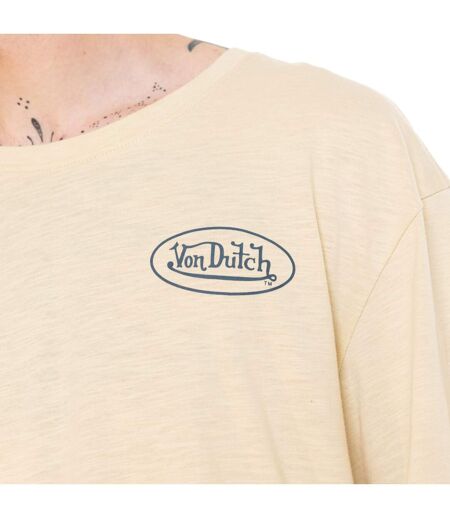T-shirt homme comfort en jersey print devant et dos Oil Vondutch