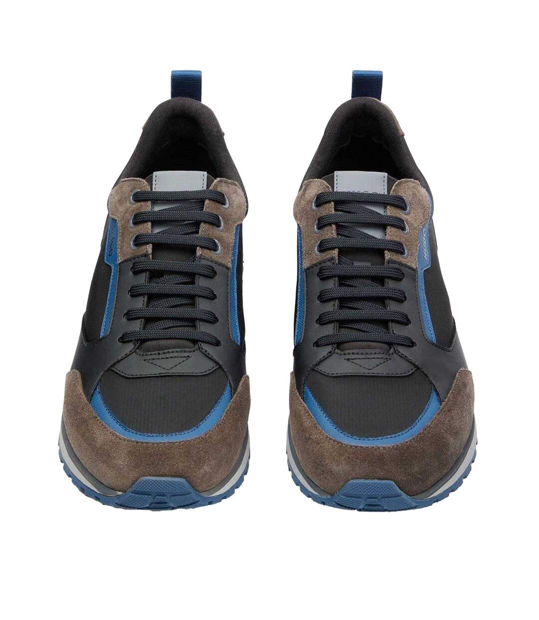 Mens Logo Running Trainers Black Hugo-3