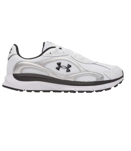 Baskets Motif/style Sportif Tech Homme Blanc Argenté Noir Under Armour