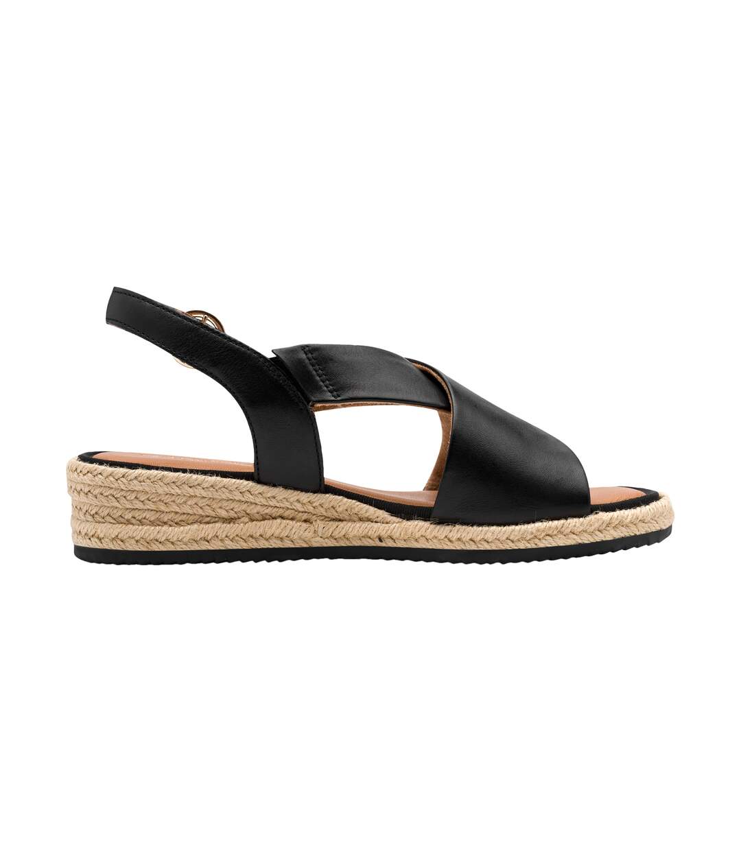 Sandales Cuir Compensée Tamaris Comfort-2