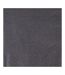 Lot de 20 Serviettes en Papier Cocktail 33x33cm Noir-1