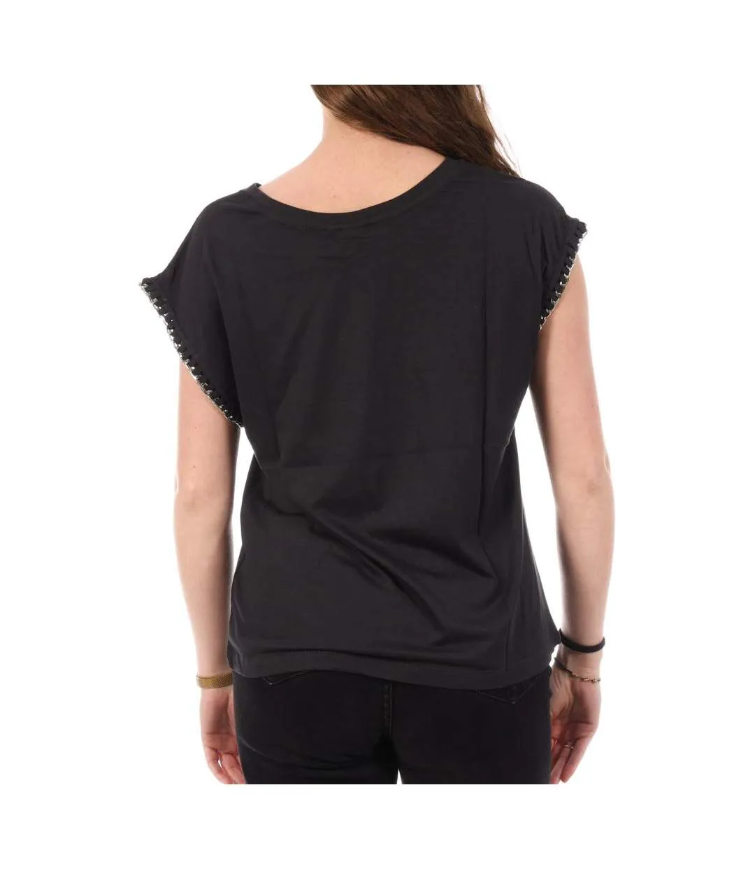 T-Shirt noir femme kaporal jojo-2