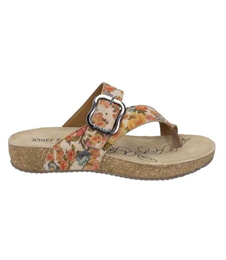 Sandales Tonga Femme Beige Multicolore Josef Seibel