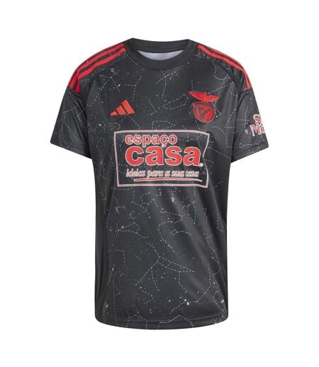 Maillot Extérieur Motif/style Sl Benfica 24/25 Adulte Noir Adidas