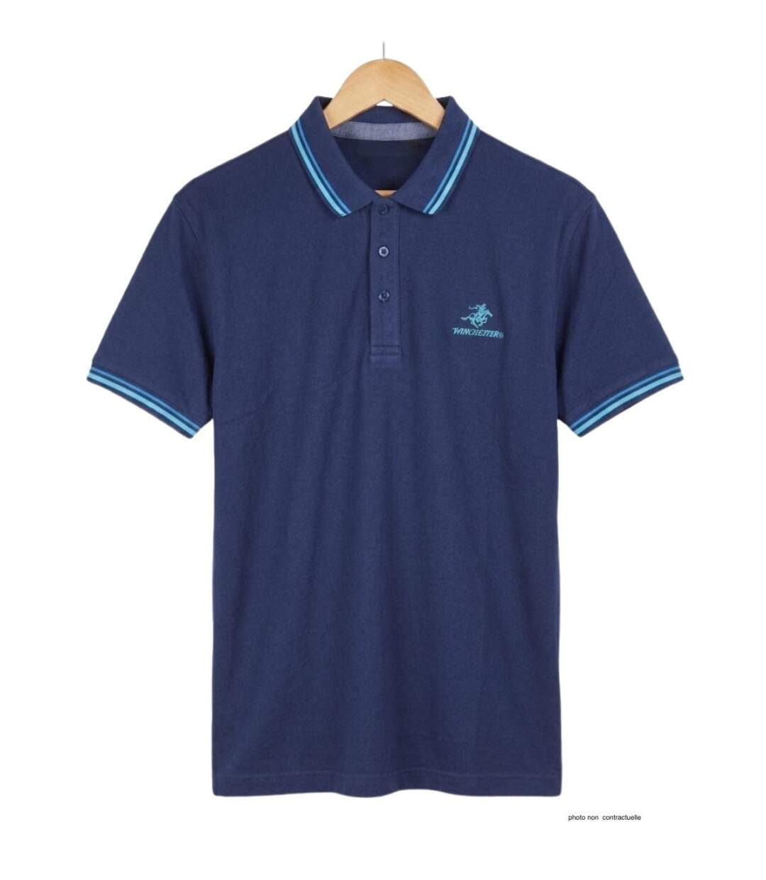 Polo manches courtes homme WINCHESTER ROGAN3 en coton piqué chic et confortable-2