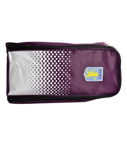 Aston Villa FC Fade Boot Bag (Claret Red/White) (One Size) - UTBS2560