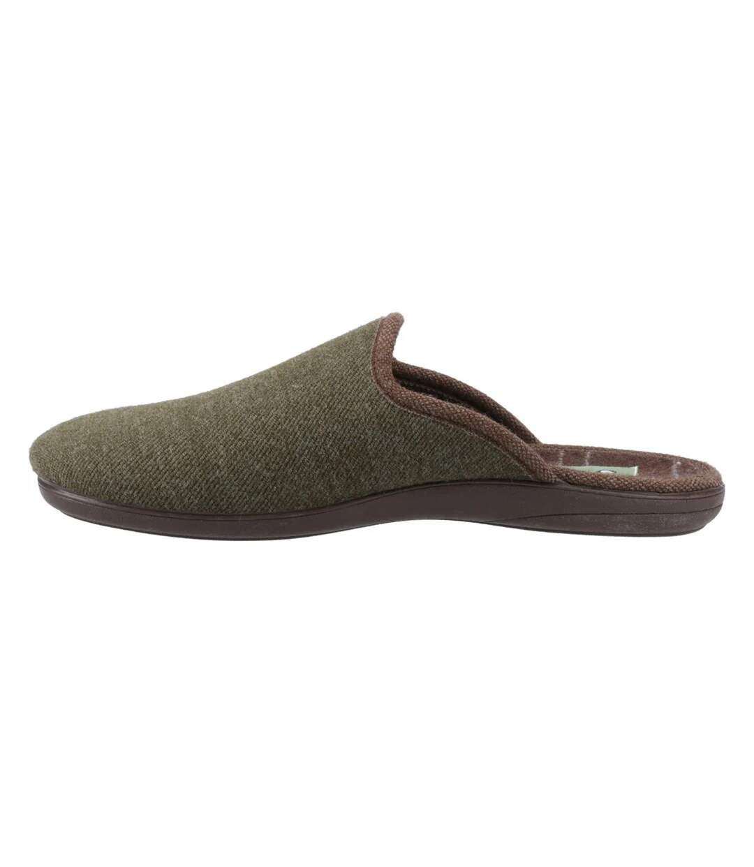 Chaussons Spelsbury Homme Kaki Cotswold-2